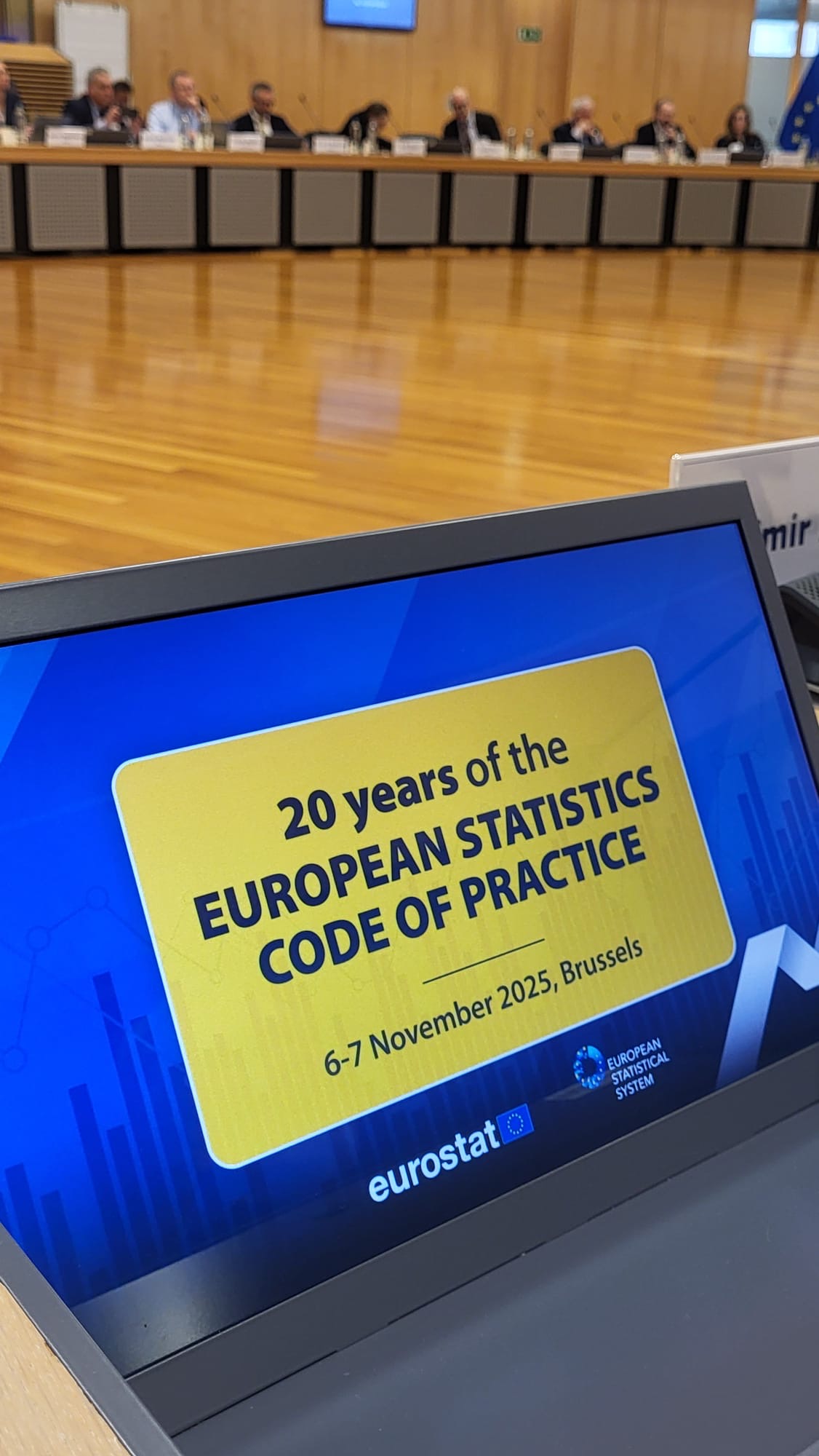 Saopštenje povodom dvadeset godina evropskog statističkog kodeksa prakse 5