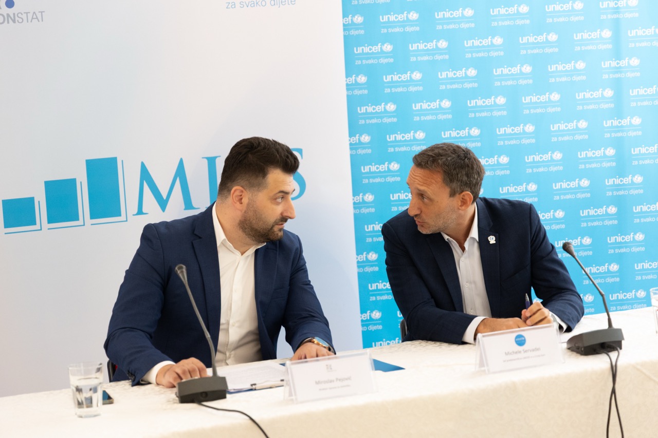 The Statistical Office and UNICEF are jointly conducting the Multiple Indicator Cluster Survey on the situation of children and families 4